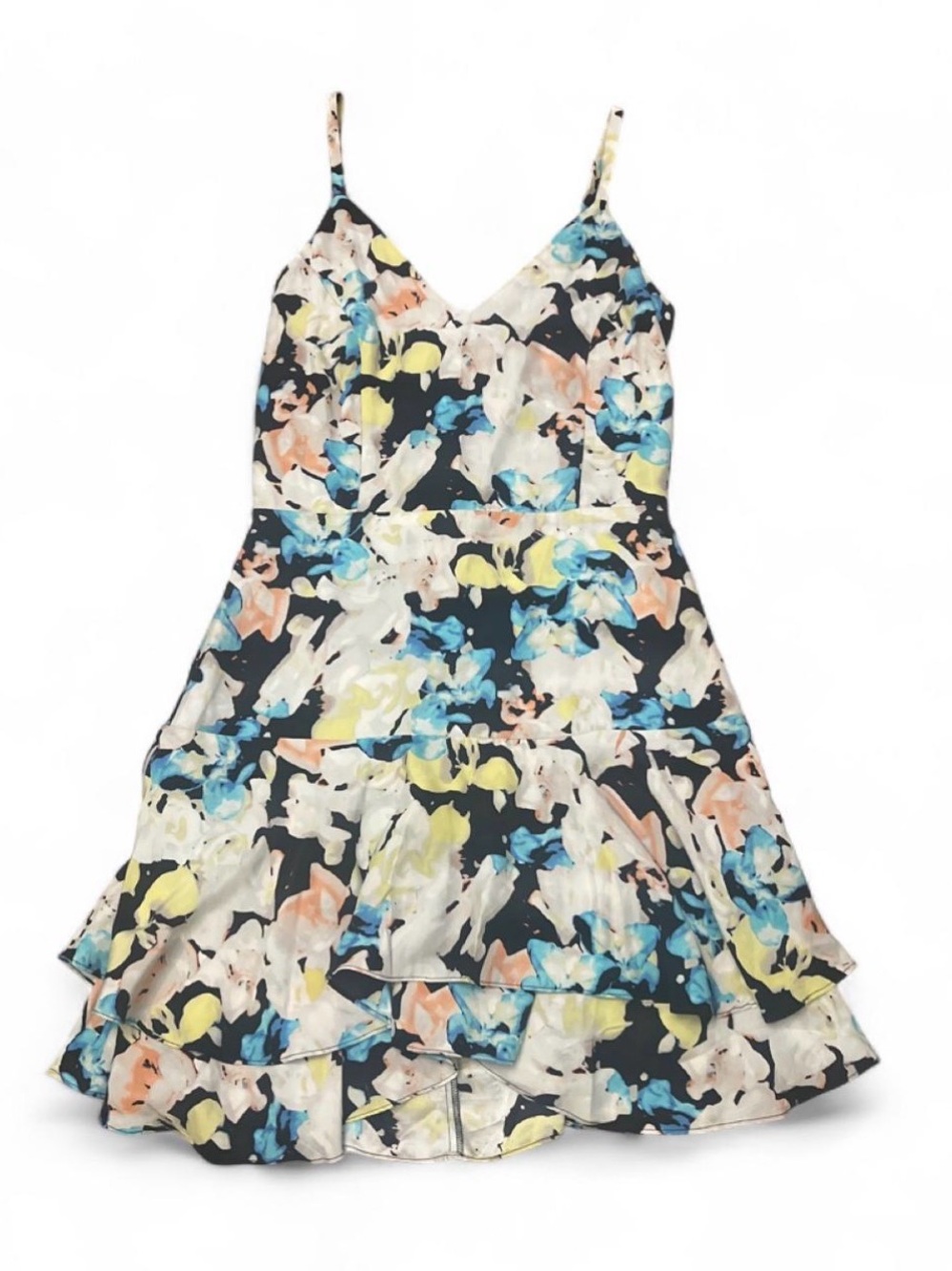 Parker Silk Floral Spaghetti-Strap Mini Dress - Black Multi Woman’s Y2K Luxury